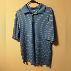 Champion Golf Shirt Mens Short Sleeve Lightweight Polo Style. Size Adult Large
